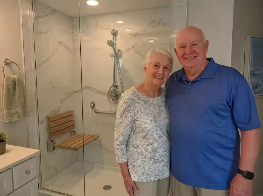 Senior Citizens (60+) bathroom remodel discount in San Antonio, TX